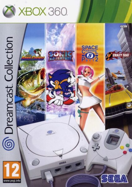 Dreamcast Collection – Sega BassFishing – Sonic Adventure – Space Channel 5 – Crazy Taxi